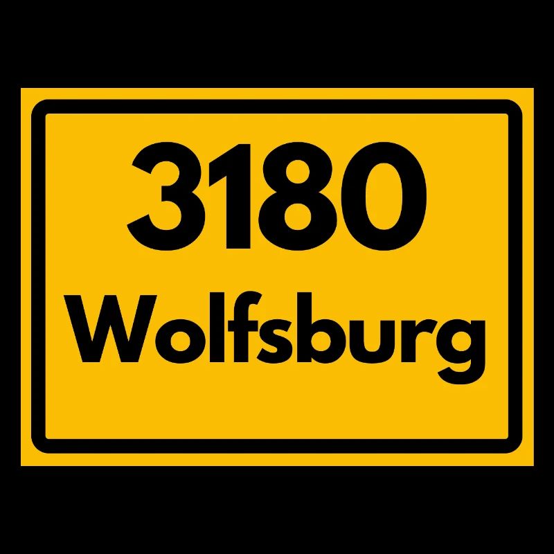 ANCIEN CODE POSTAL RETRO 3180 WOLFSBURG