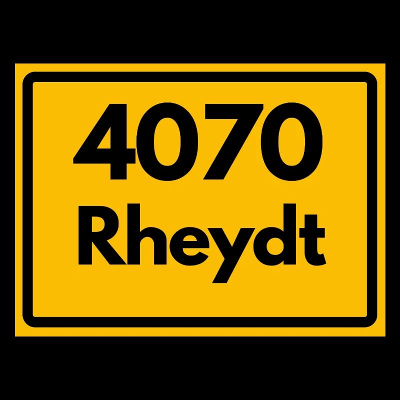 ANCIEN CODE POSTAL RETRO 4070 RHEYDT – SCHLOSS