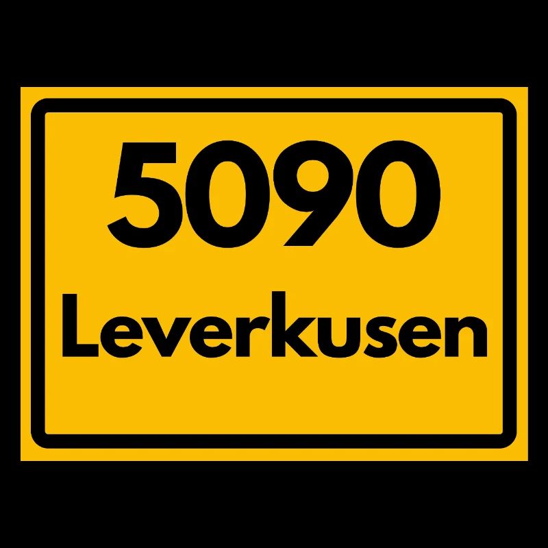 ANCIEN CODE POSTAL RETRO 5090 LEVERKUSEN