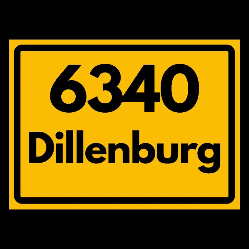 OLD POSTCODE POSTCODE RETRO 6340 DILLENBURG HEIMAT