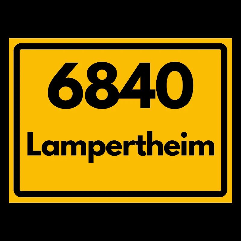 ANCIEN CODE POSTAL RETRO 6840 LAMPERTHEIM