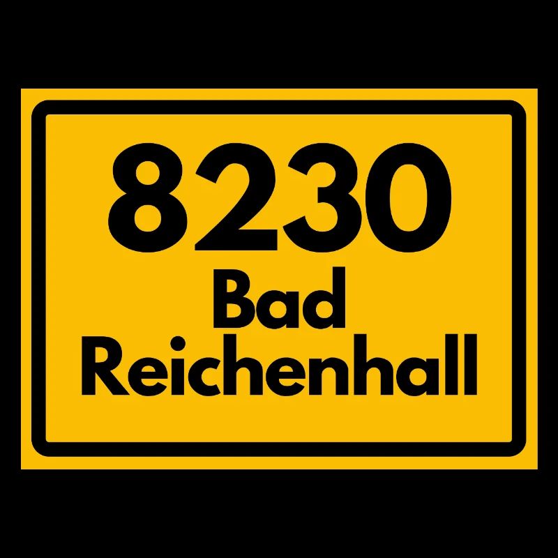 OLD POSTCODE RETRO 8230 BAD REICHENHALL HEIMA