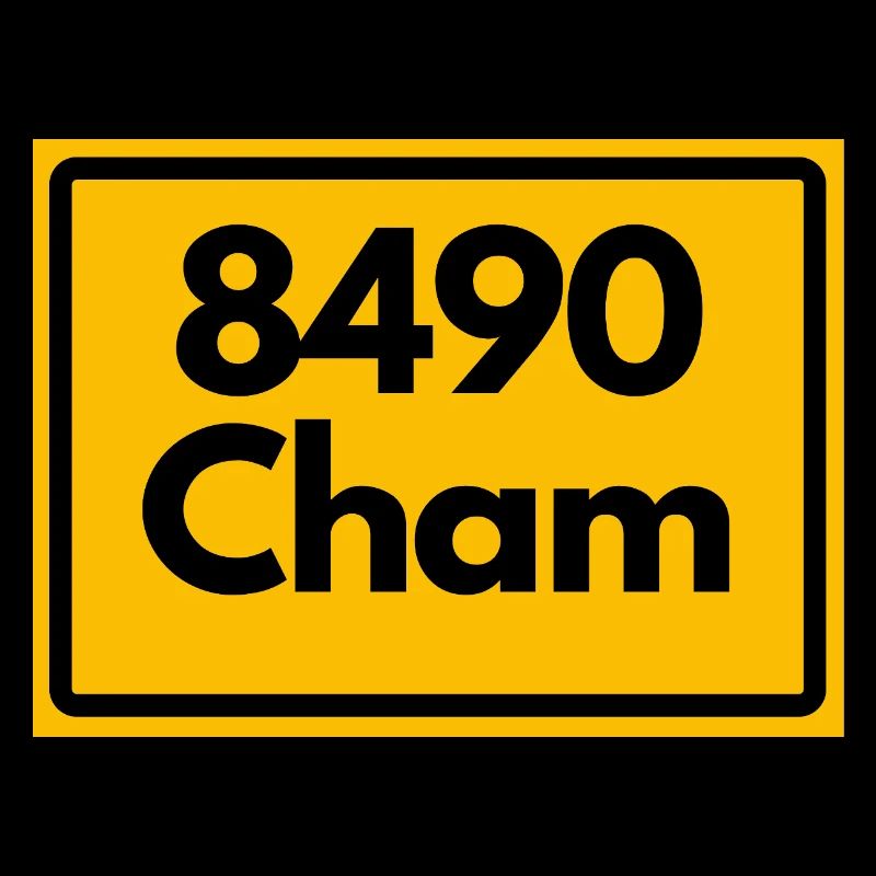 OLD POSTCODE POSTCODE RETRO 8490 CHAM HEIMATSTOLZ