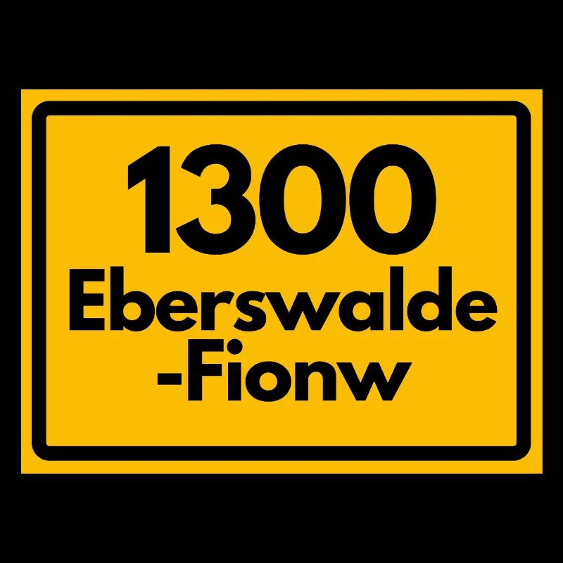 ALTE POSTLEITZAHL PLZ RETRO 1300 EBERSWALDE FINOW 