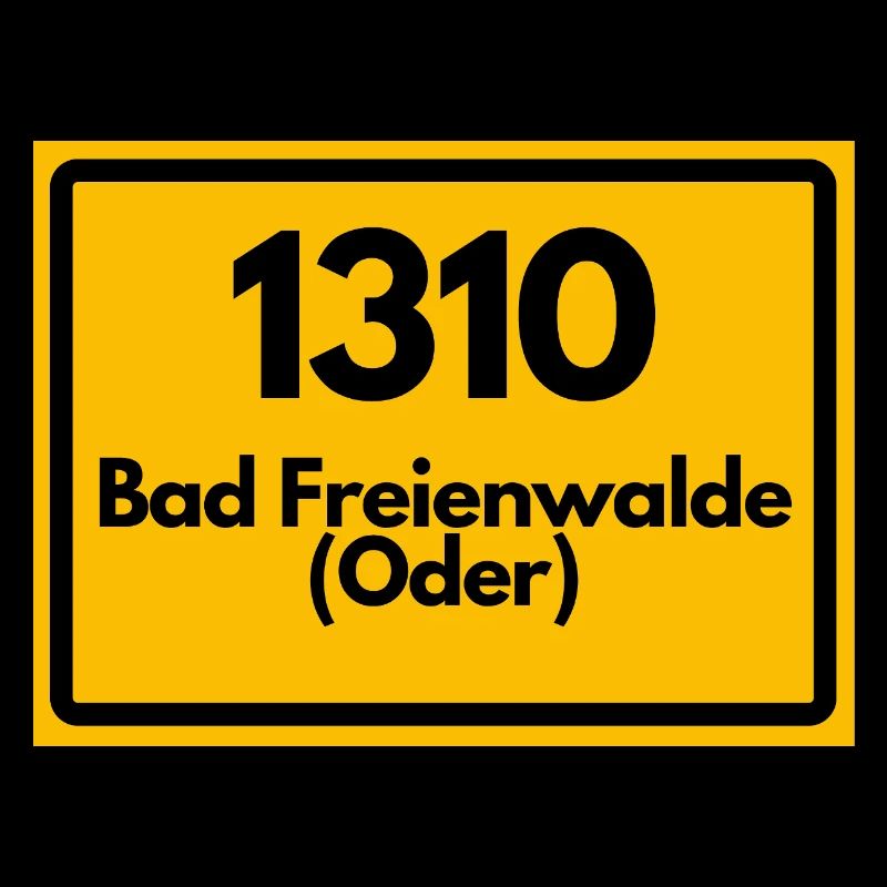 ALTE POSTLEITZAHL PLZ 1310 BAD FREIENWALDE (ODER)