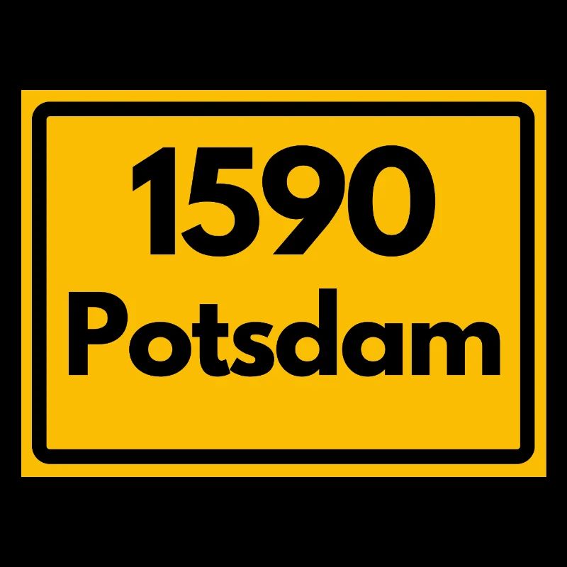 OLD POSTCODE POSTCODE RETRO 1590 POTSDAM HEIMAT