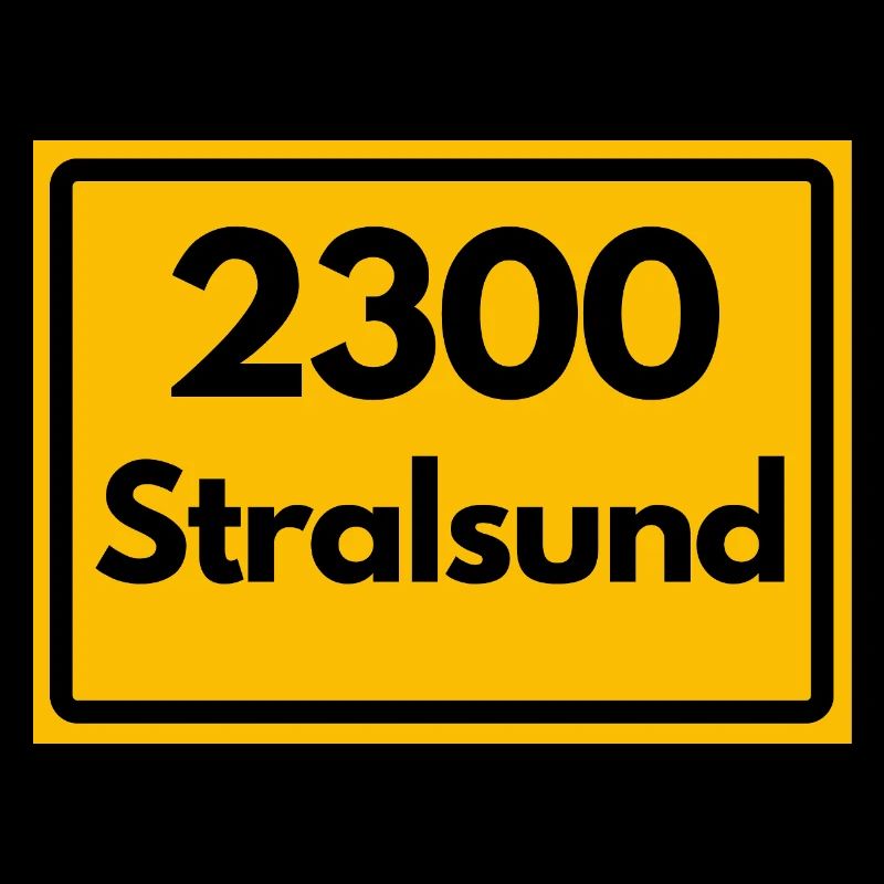 ANCIEN CODE POSTAL RETRO 2300 STRALSUND HEIMAT