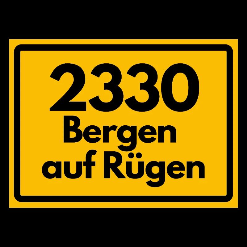 OLD POSTCODE POSTCODE 2330 BERGEN AUF RÜGEN HEIMAT