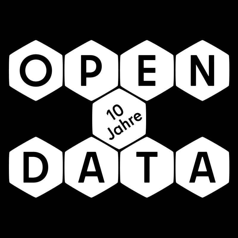 Open Data 10 Jahre Jubiläum (hell)