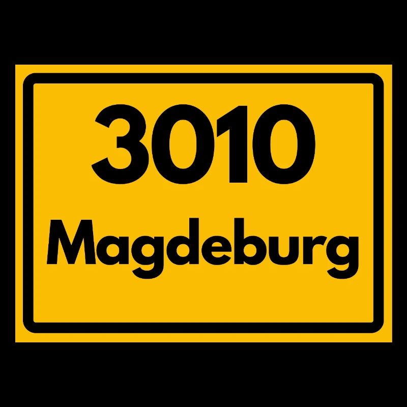 ALTE POSTLEITZAHL PLZ RETRO 3010 MAGDEBURG HEIMAT