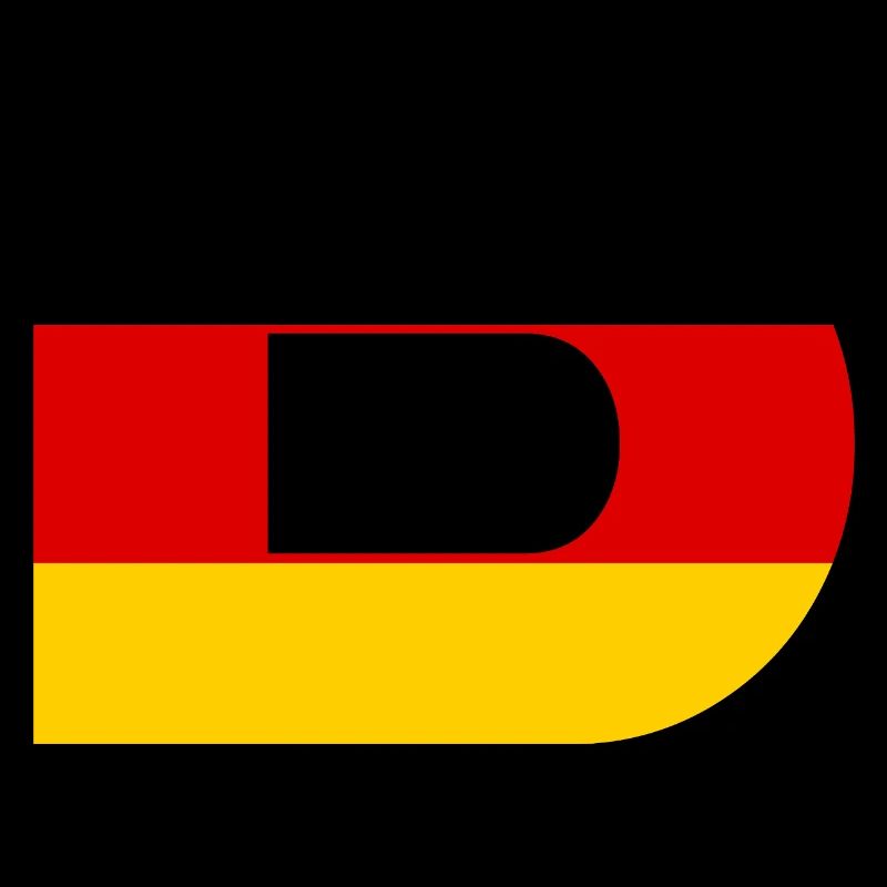 D- Germany Flag Style