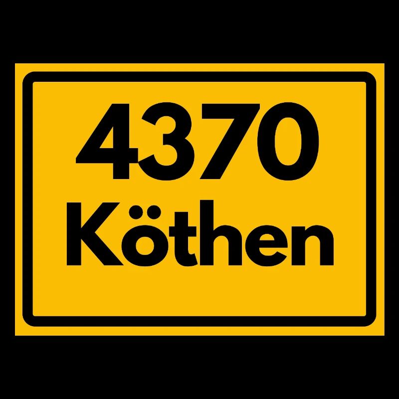 ALTE POSTLEITZAHL PLZ 4370 KÖTHEN HEIMATSTOLZ