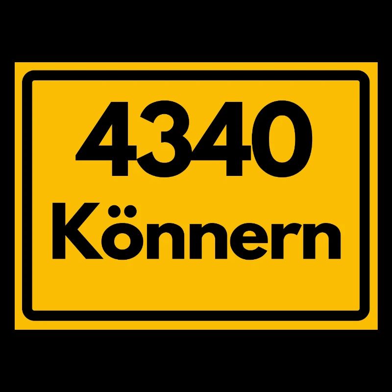 ALTE POSTLEITZAHL PLZ 4340 KÖNNERN HEIMATSTOLZ 