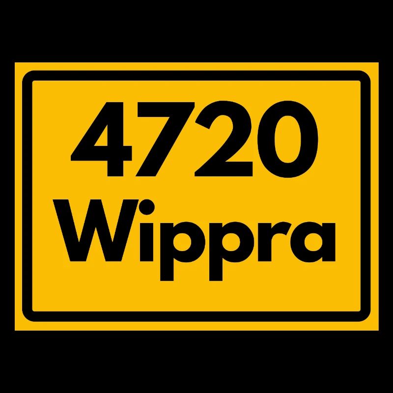 ALTE POSTLEITZAHL PLZ 4720 WIPPRA HEIMATSTOLZ