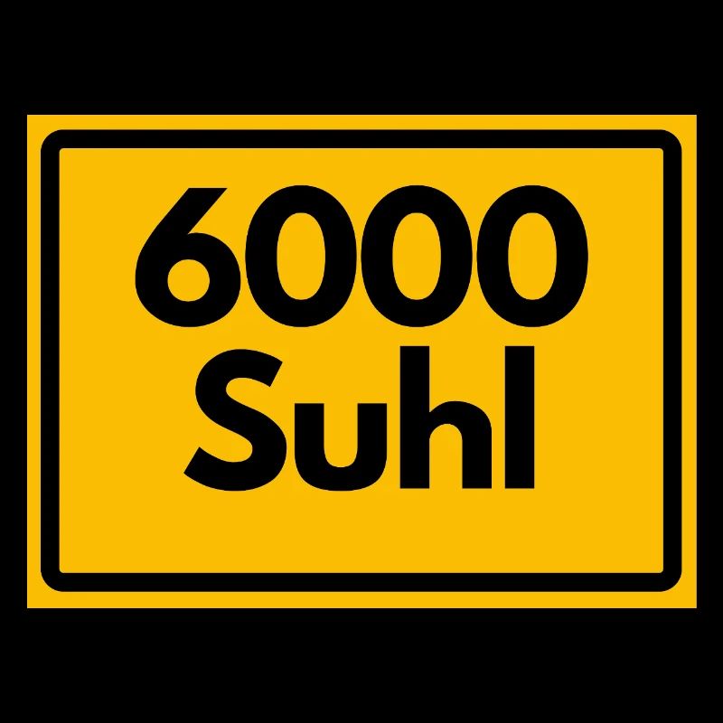 OLD POSTCODE 6000 SUHL HEIMATSTOLZ ORIGINAL