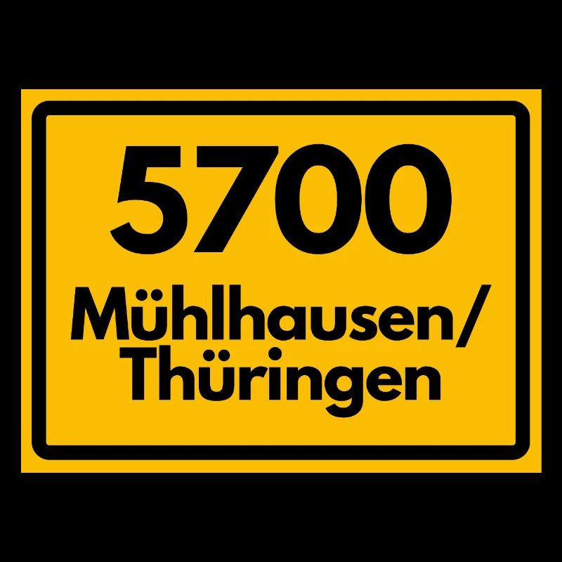 ANCIEN CODI POSTAL 5700 MÜHLHAUSEN THURINGIA