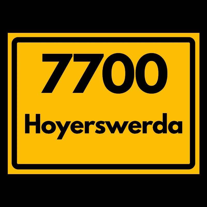ALTE POSTLEITZAHL PLZ, SACHSEN 7700 HOYERSWERDA