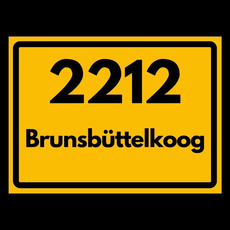ALTE POSTLEITZAHL 2212 BRUNSBÜTTELKOOG