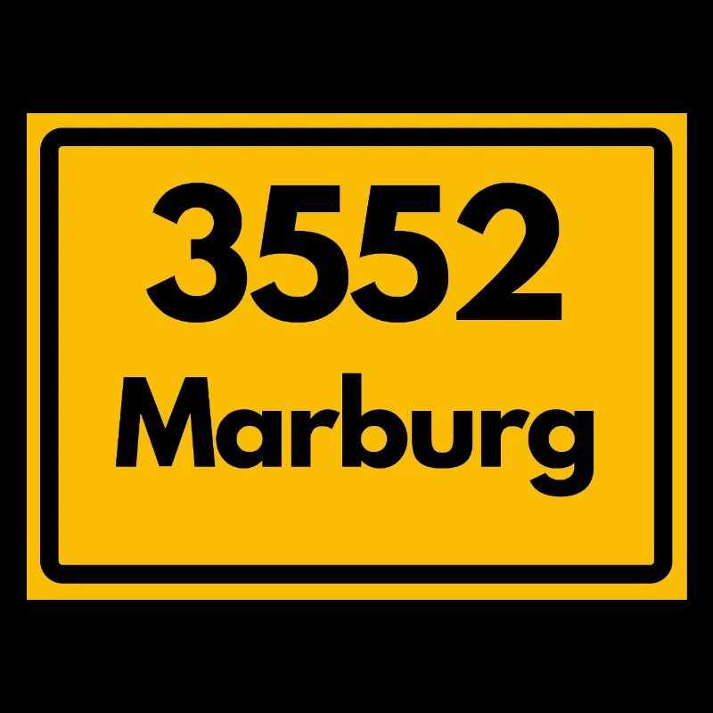 OLD POSTCODE 3552 ZIP 35037 MARBURG HESSEN