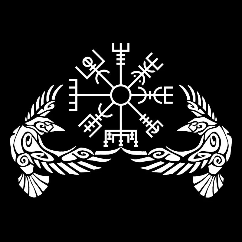 White ravens and Viking compass
