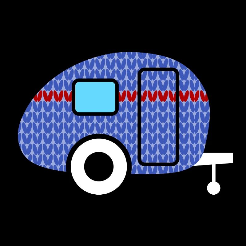 Caravan Knitting Pattern Caravan Camping Winter