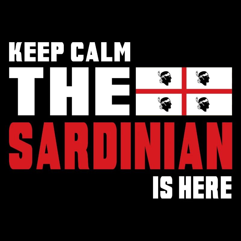 Keep Calm Sardinia flag design