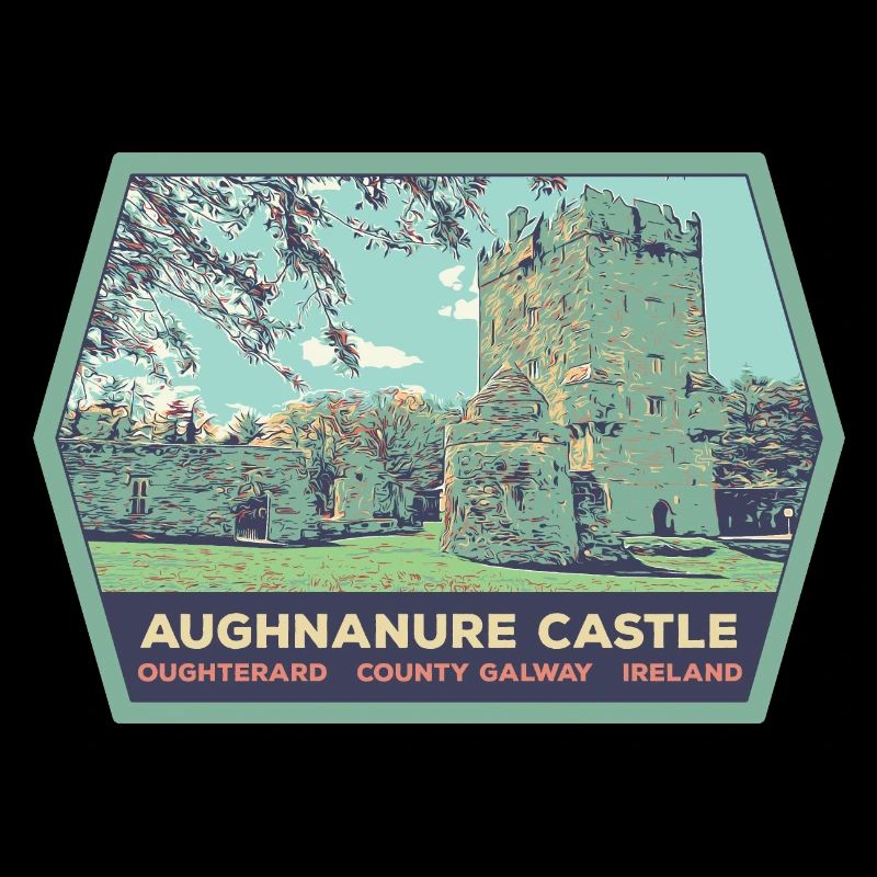 Château d'Aughnanur, Oughterard en Irlande