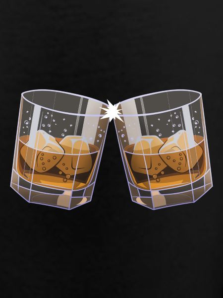 Sounding whisky glasses