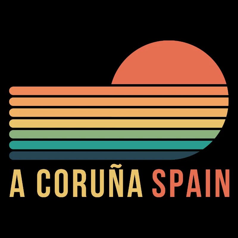 À La Corogne, Espagne