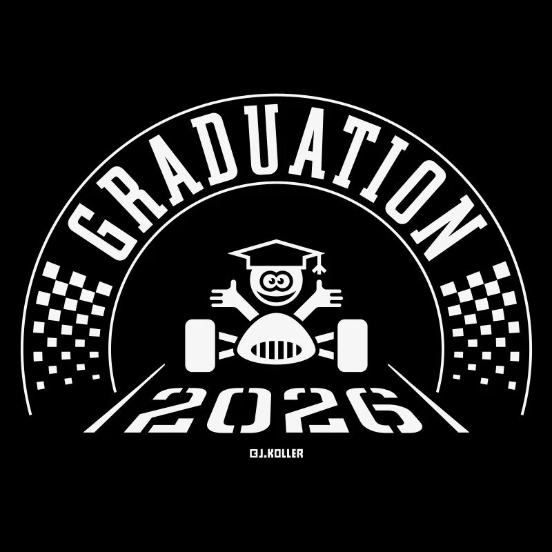 Remise des diplômes 2026 - L’école est terminée - Ligne d’arrivée - W