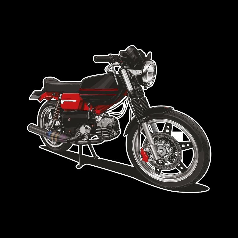 Illustration // Moped