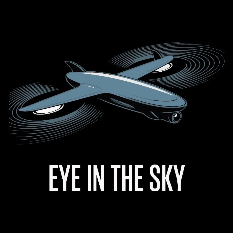 Œil dans le ciel Jet Artwork