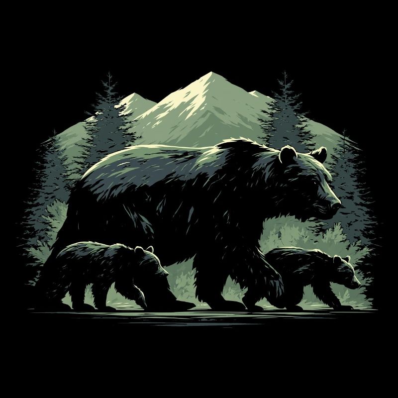 Sentier de l’Ours à Pine Dawn