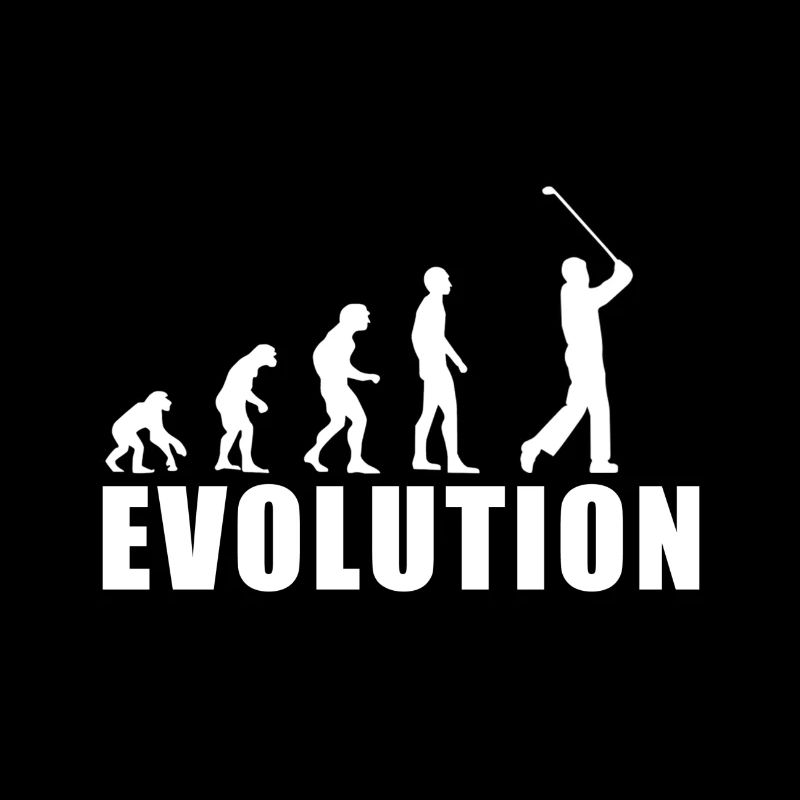 EVOLUTION GOLF golfer golf club gift