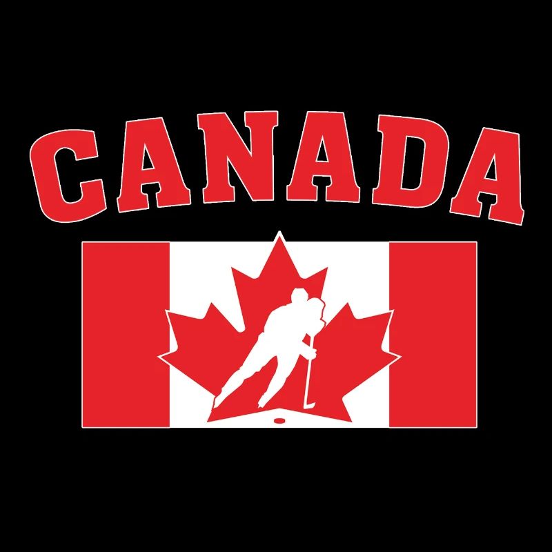 Kanada-Eishockeyflagge