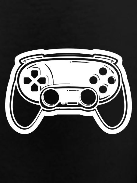 Video Game Controller Drawing