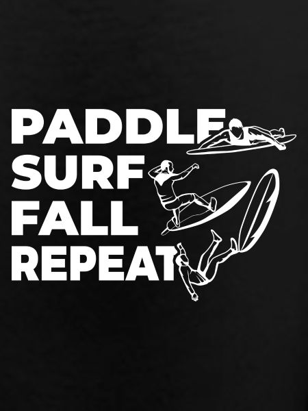 Paddle Surf Fall Repeat