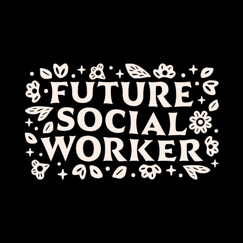 Zukünftiger Student der Sozialarbeiterin oder des Sozialarbeiters