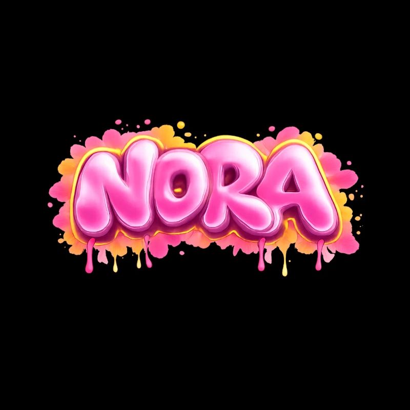 NORA GRAFFITI NAME FOR PERFECT GIFT PRINTABLE on c