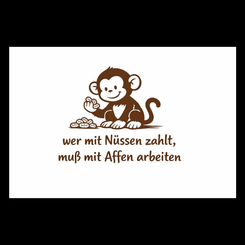 Arbeiteraffe_mit_Erdnuessen