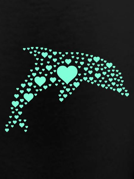 Dolphin Heart Pattern