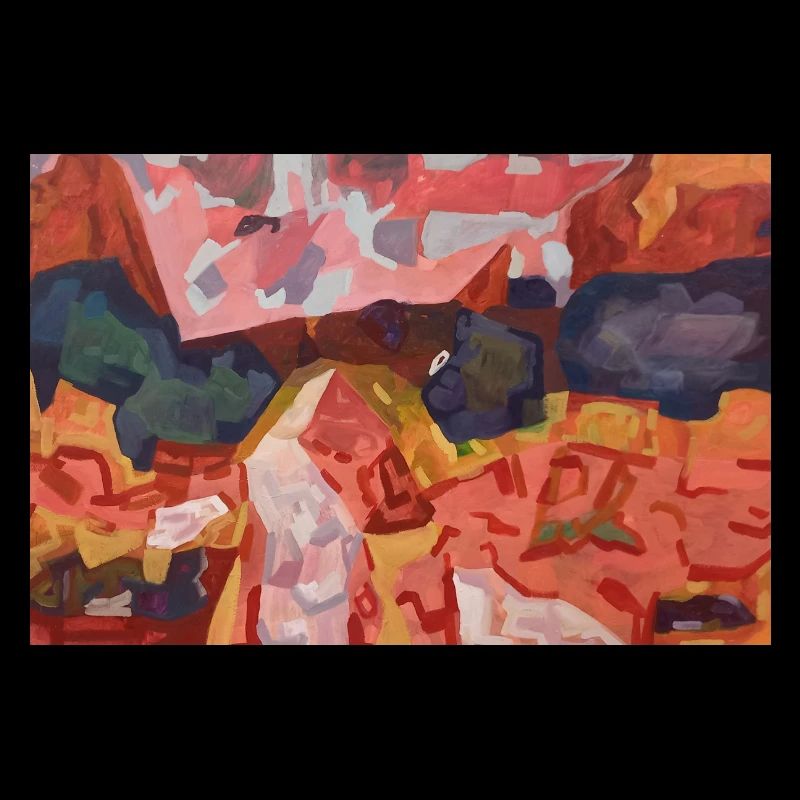 Feu de couleur abstraite