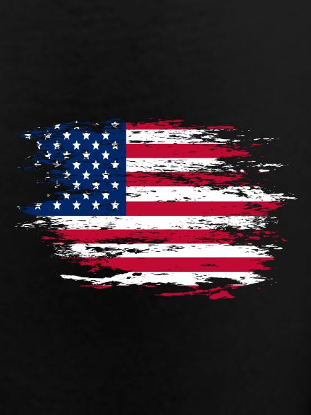 USA flag used