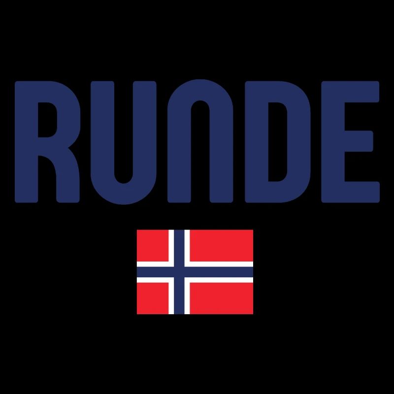 Drapeau de la Norvège de Runde