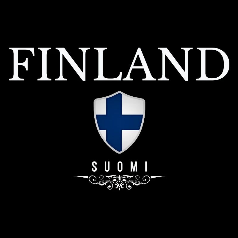 Finnish pride, minimalist sleek design