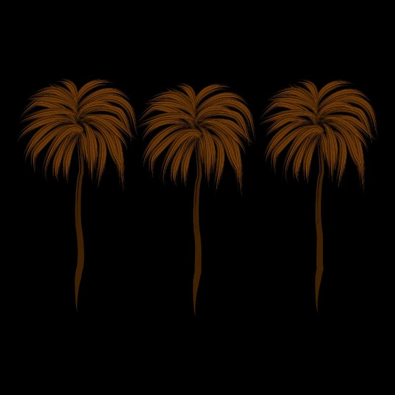 Three Palm Trees
