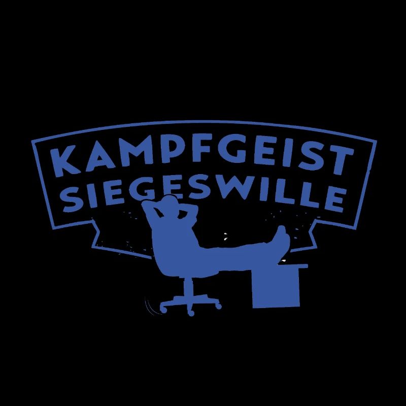 Kampfgeist Siegeswille - Chef im Hocker