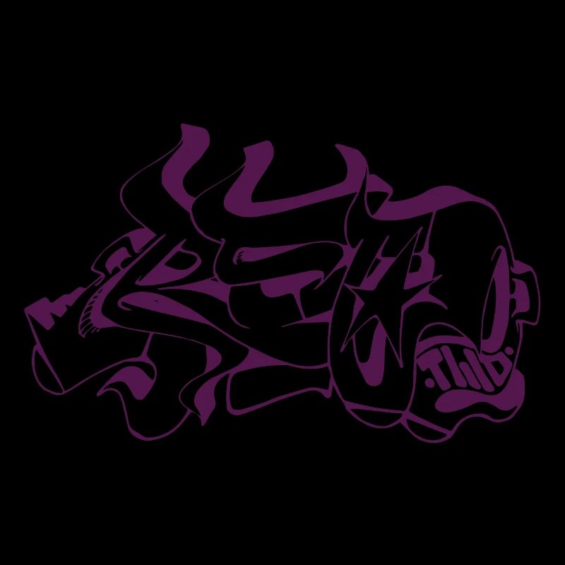 Abstraktes Graffiti-Design