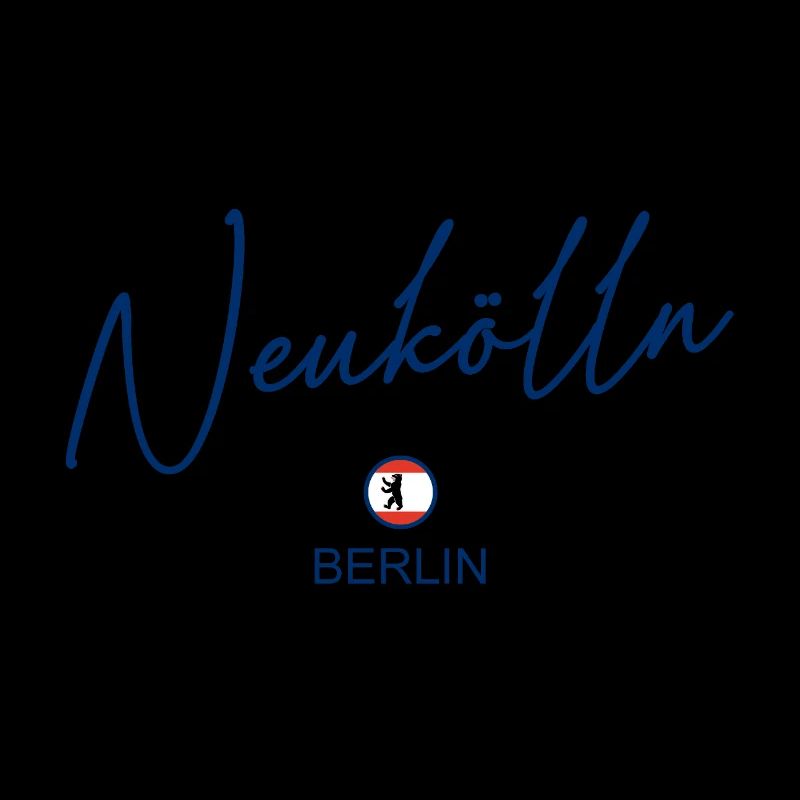 Neukölln - Berlin Flagge - Berliner Bär