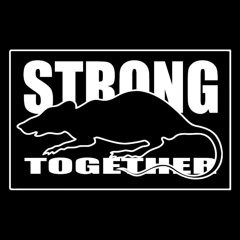 Unity Rongeur Silhouette Graphic Tee blanc